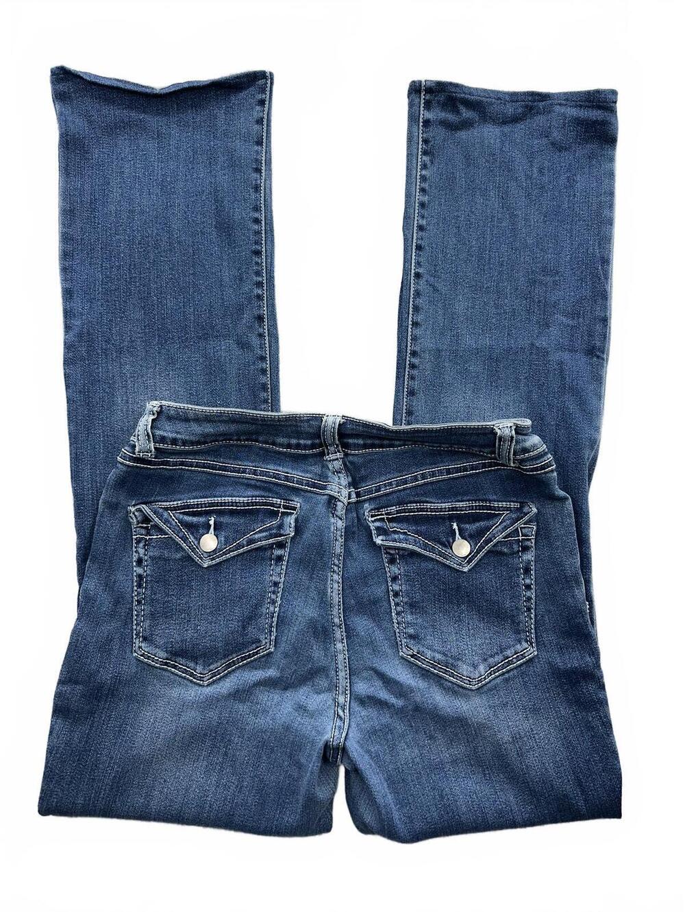 INC Denim Bootcut Jeans Medium Wash Vintage Style